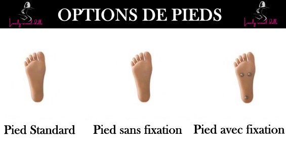 option pieds poupees sexuelles
